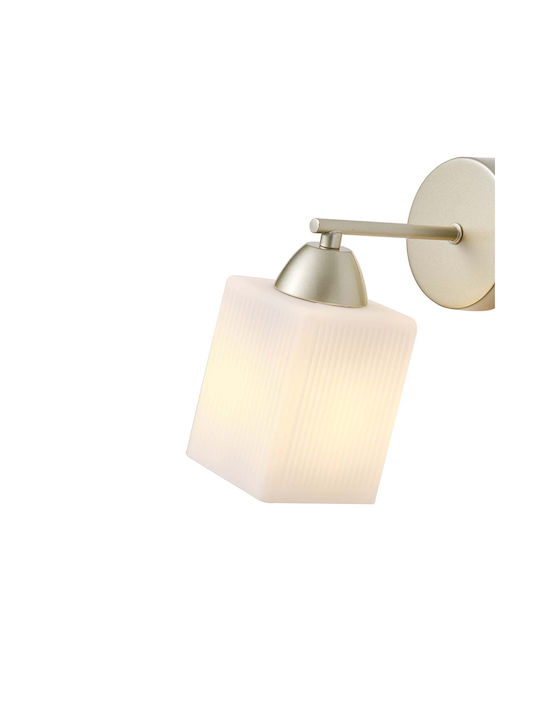 Eurolamp Madisson Modern Wall Lamp with E27 Gold 18x10x21cm