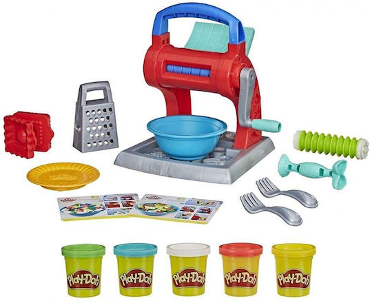 Hasbro Play-Doh Plasticine - Kitchen Creations Noodle Party Game for Ages 3+, 5 Pieces
