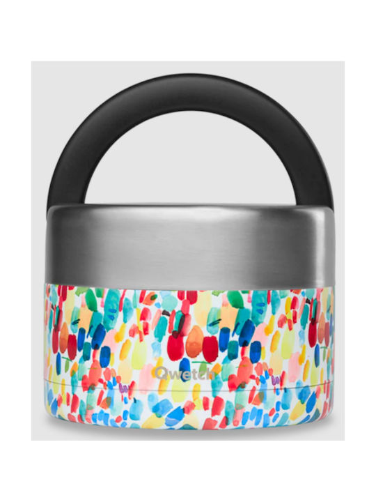 Qwetch Cutie pentru Mâncare Termos Inox Multicolor 650ml 1buc