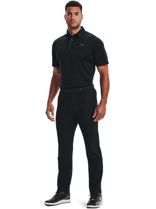 Performance Polo T-shirt Μαύρο