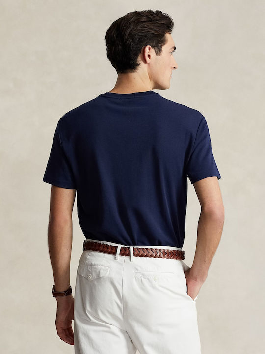 T-shirt Navy Μπλε