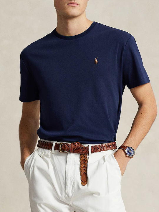T-shirt Navy Μπλε