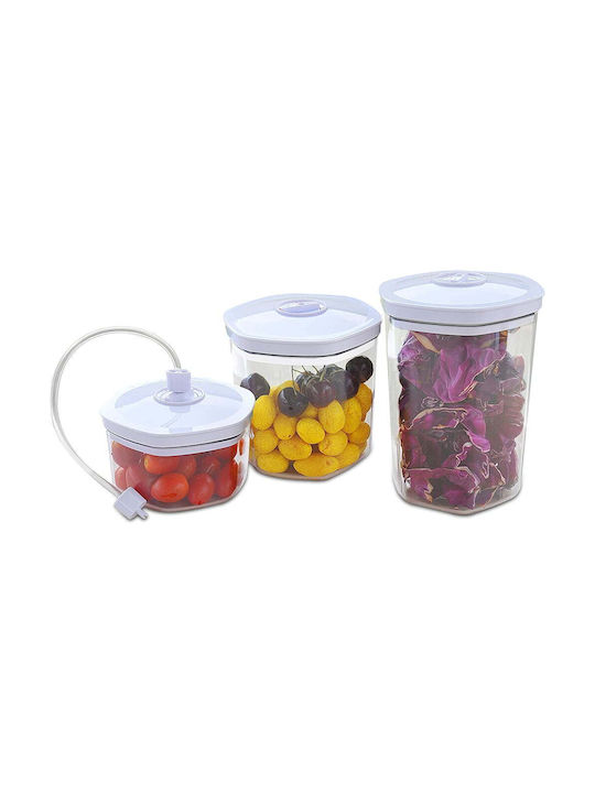 Gastroback 46110 Vacuum Canister 3pcs Round