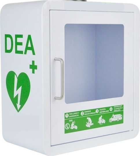 Metal Wall-Mounted Defibrillator Cabinet M2 Without Alarm