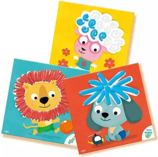 Ses Creative Plasticine - My First Game Dough Hairdresser For 1+ Years 2pcs