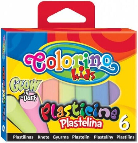 Colorino Пластелини в Кутия за 3+ Години 6 Бр