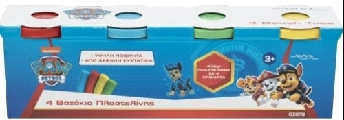 John 4 Πλαστοζυμαράκια Πλαστελίνης Paw Patrol για 3+ Ετών