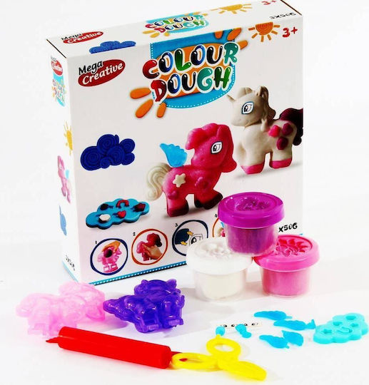 Mega Creative Plasticine Unicorn Playset for Ages 3 and Up