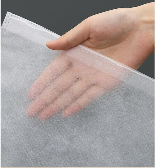 Plastic Sac de Depozitare pentru Saci / Pantofi în Culoare Alb 38x32x1cm 50buc