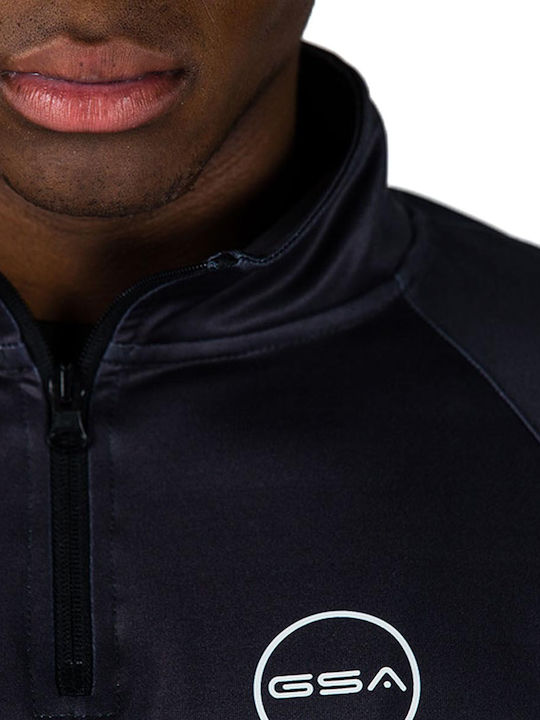 Gearplus Athletic Long Sleeve Black Blouse