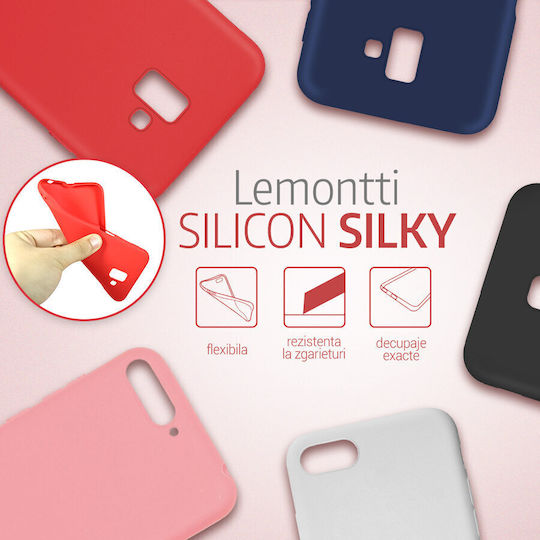 Lemontti Back Cover Silicon Alb (Huawei P10)