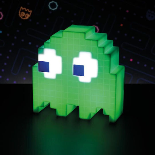 Paladone Παιδικό Διακοσμητικό Φωτιστικό Pac-Man Ghost με Εναλλαγές Χρωματισμών Μπλε