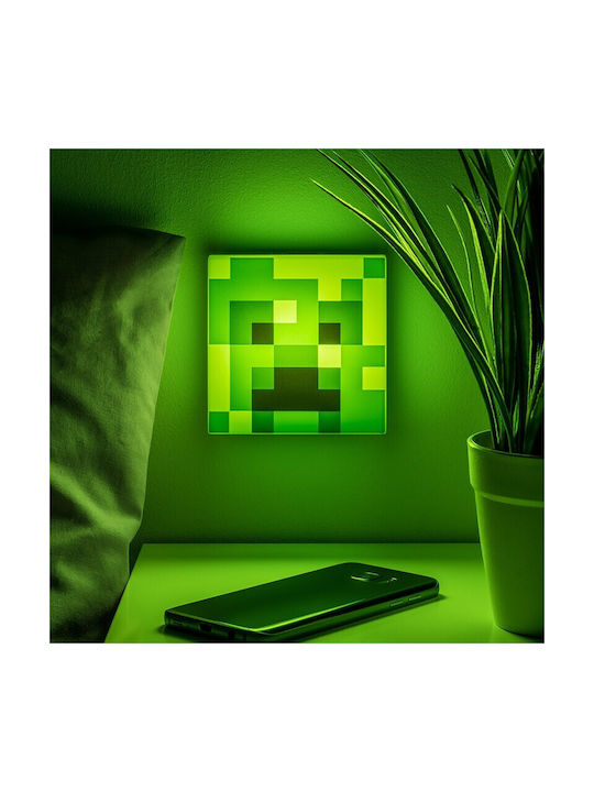Paladone Kinder Tischlampe Night Grüne 13x4cm