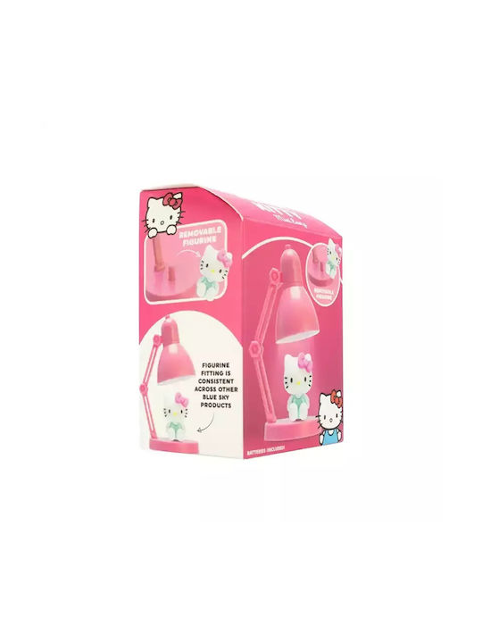 Hello Kitty Детска Лампа Портатив Розов 6.5x5.1x10εκ.