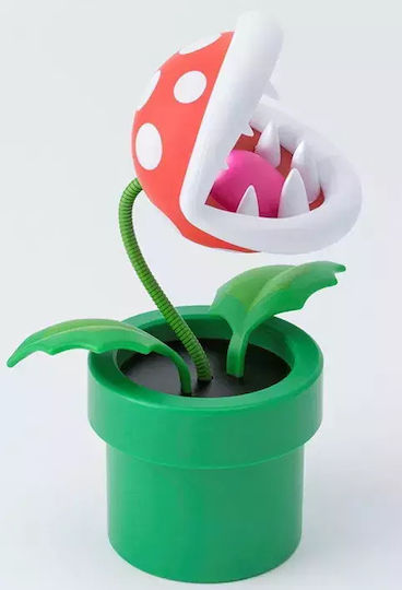 Paladone Lampă decorativă pentru copii Super Mario Mini Piranha Plant Verde 21.3εκ.