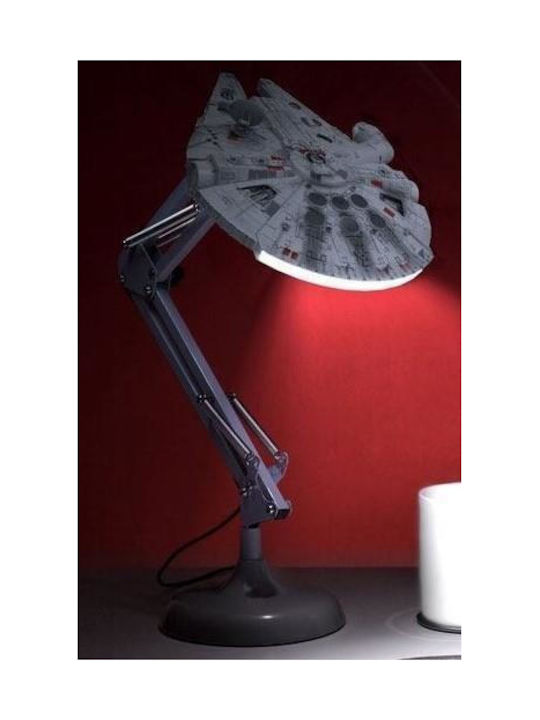 Paladone Lumini LED Lampă de birou pentru copii Star Wars Millennium Falcon Gri