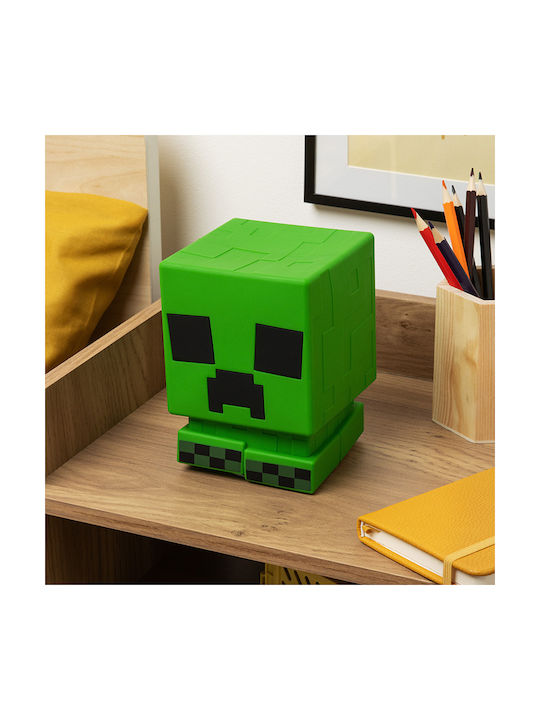 Paladone Παιδικό Διακοσμητικό Φωτιστικό Creeper Πράσινο 15x12.5x11.7εκ.