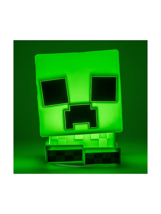 Paladone Παιδικό Διακοσμητικό Φωτιστικό Creeper Πράσινο 15x12.5x11.7εκ.