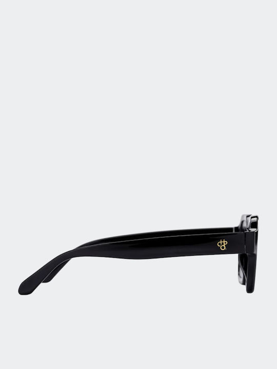 Chpo Unisex Sunglasses with Black Frame and Black Lens CHPO16135HH