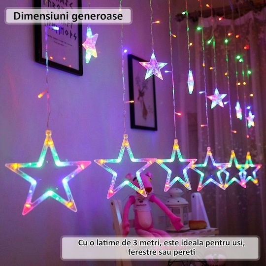 Λαμπάκια LED RGB τύπου Κουρτίνα