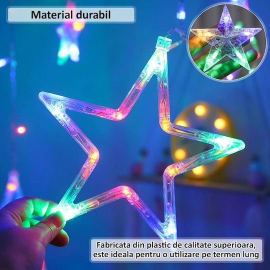 Λαμπάκια LED RGB τύπου Κουρτίνα