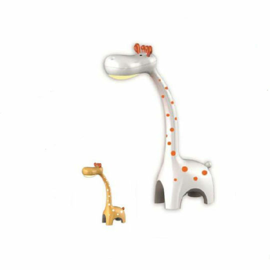 Com Led Kids Desk Lamp Giraffe White 9x16x40εκ.