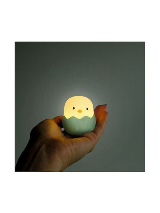 Mega Light Παιδικό Διακοσμητικό Φωτιστικό Baby Eggy Πράσινο 5x5x5.7εκ.