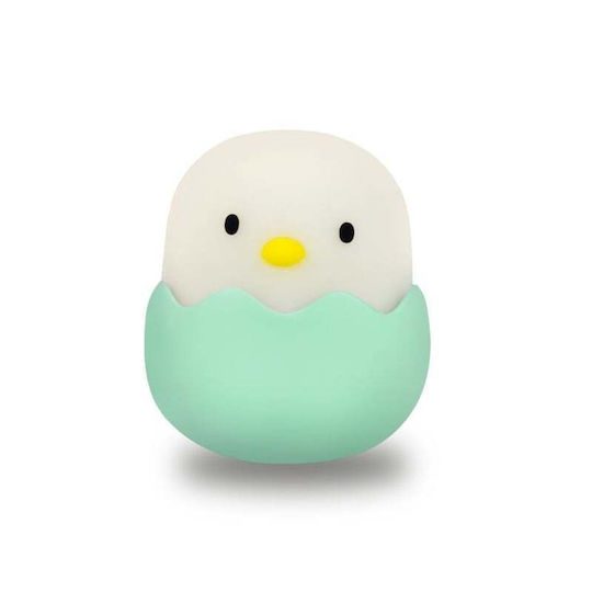 Mega Light Kids Decorative Lamp Baby Eggy Green 5x5x5.7cm