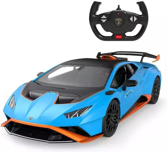 Mașină Teleghidată Lamborghini Huracan Sto Albastră Scară 1:14
