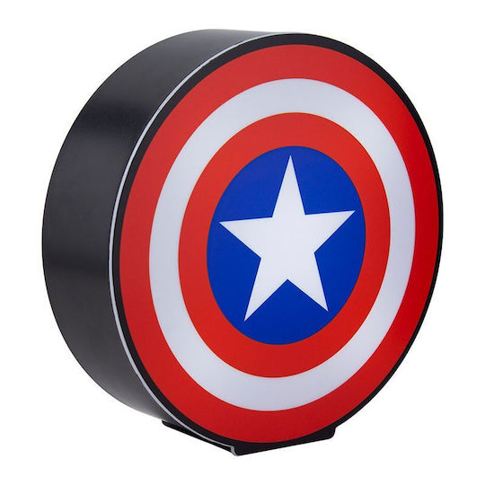 Paladone Kids Decorative Lamp Captain America Multicolour 15x15x15εκ.