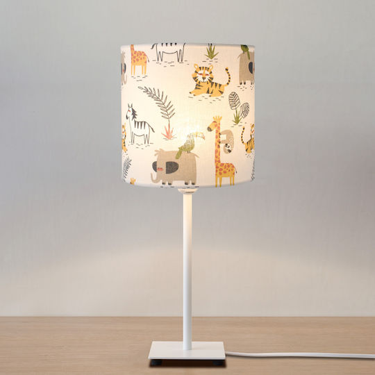 Veis Kids Portable Lamp Baby Safari Multicolour