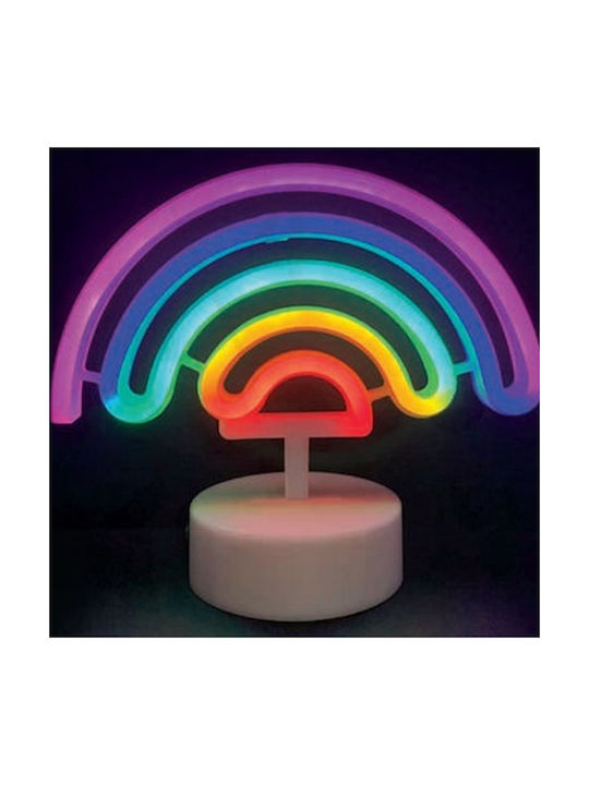 Led Kids Decorative Lamp Rainbow Multicolour