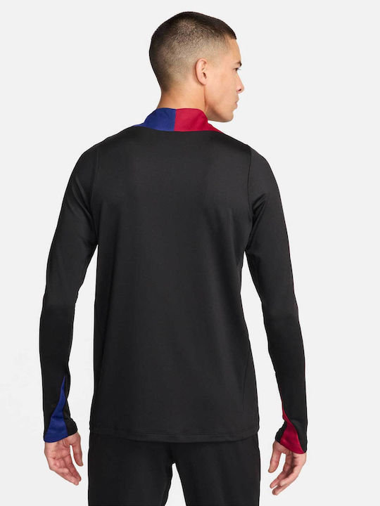 Nike FC Barcelona Dri-FIT Strike Dri-Fit Athletic T-shirt Black