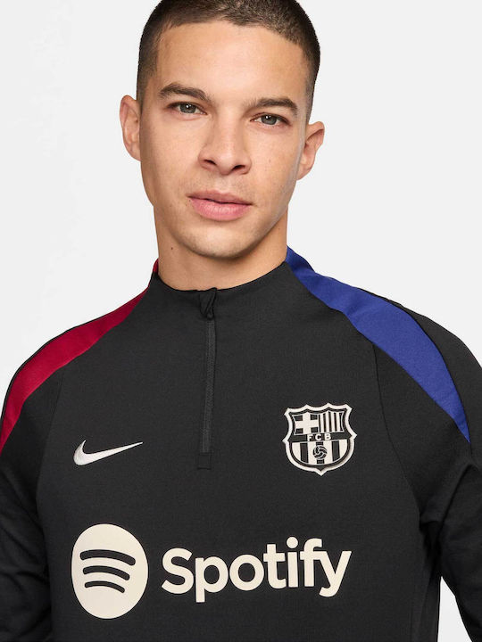 Nike FC Barcelona Dri-FIT Strike Dri-Fit Athletic T-shirt Black