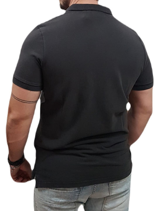 D2 Ovin Vint Polo T-Shirt Black