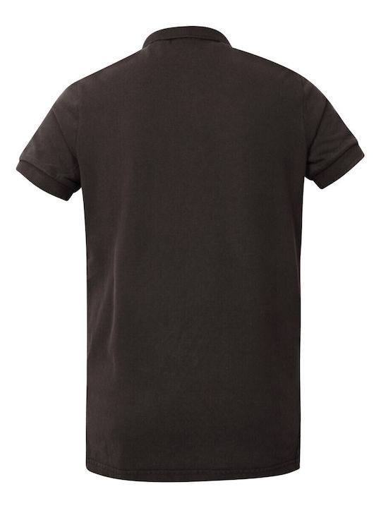 D2 Ovin Vint Polo T-Shirt Black