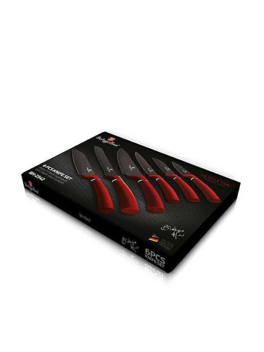 Berlinger Haus Metallic Line Knife Set from Stainless Steel 6pcs