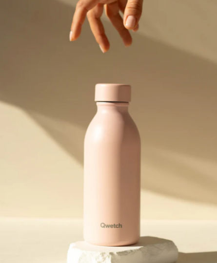 Qwetch Flasche Thermosflasche Rostfreier Stahl / Kunststoff / Aluminium BPA Frei 500ml Qwetch Pink