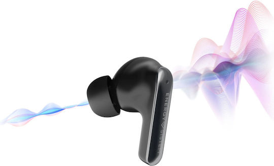 Energy Sistem Serenity ANC In-ear Bluetooth Handsfree Earphones with Sweat Resistance and Charging Case Black