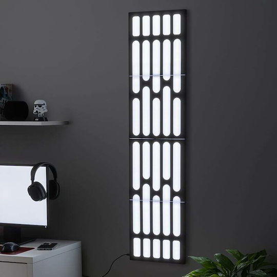 Paladone Lampă decorativă pentru copii Roșu Pannou Star Wars Death Star