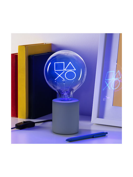 Paladone Kids Decorative Lamp Bulb Playstation Blue 18x13x18εκ.