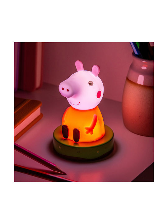 Paladone Kids Decorative Lamp Icons Peppa Pig Pink 11x11x14εκ.