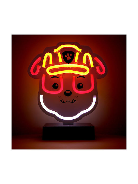Neon-LED auf einem Ständer Paw Patrol Rubble Ow-120446