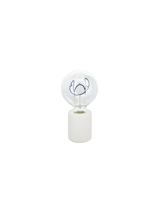 PCMerch Παιδικό Διακοσμητικό Φωτιστικό Neon Bulb Stitch Διάφανο 18x13x18εκ.