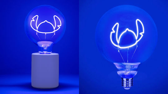 PCMerch Детско Декоративно Осветление Neon Bulb Stitch Прозрачен 18x13x18εκ.