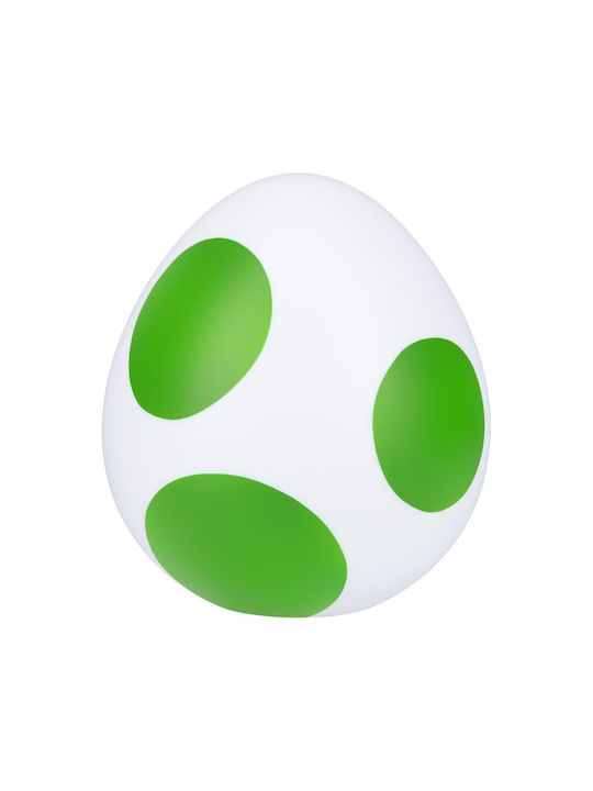 Paladone Lămpi De Masă Pentru Copii Decorațiune Luminoasă Super Mario Bros Ou Yoshi Verde 20 Cm