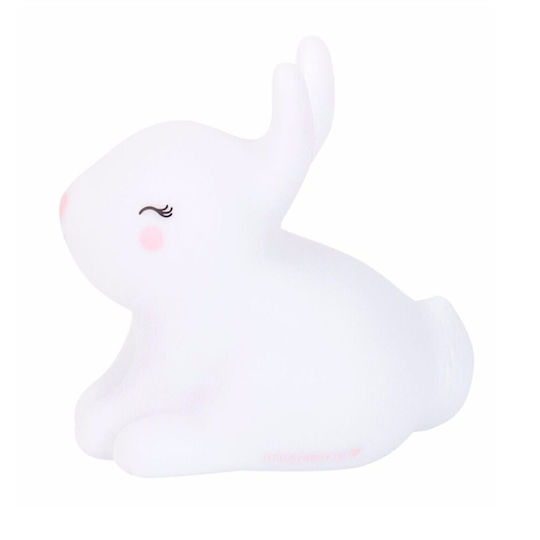 A Little Lovely Company Led Kids Decorative Lamp Bunny with Color Changes White