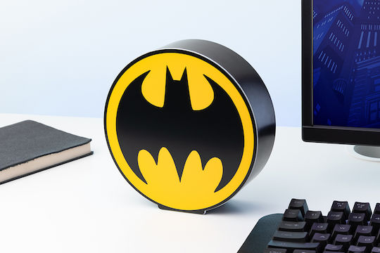 Paladone Lampă decorativă pentru copii Batman Galben 16εκ.
