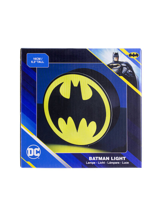 Paladone Kids Decorative Lamp Batman Yellow 16εκ.