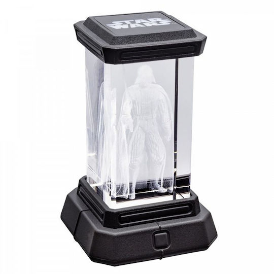 Paladone Lampă decorativă pentru copii Darth Vader cu Schimbări de Culori Transparent